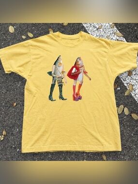 Gildan Fish Girls Graphic T-Shirt Yellowhaze For Unisex